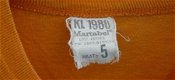 Sportshirt / Shirt, Koninklijke Landmacht, maat: 5, 1986.(Nr.1) - 3 - Thumbnail