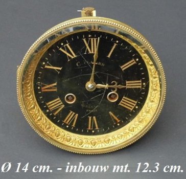 === Pendule zaagslag uurwerk = oud === 22730 - 1