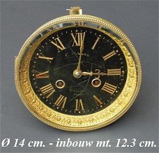 === Pendule zaagslag uurwerk = oud === 22730