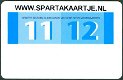 Seizoenclubcard 2011-2012 Sparta Rotterdam - 1 - Thumbnail