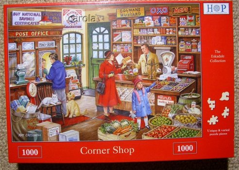 House of Puzzles - Corner Shop - 1000 Stukjes Nieuw - 2