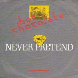 VINYLSINGLE * HOT CHOCOLATE * NEVER PRETEND * GERMANY 7