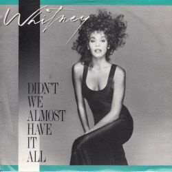 VINYLSINGLE * WHITNEY HOUSTON *DIDN'T WE ALMOST HAVE IT ALL - 1