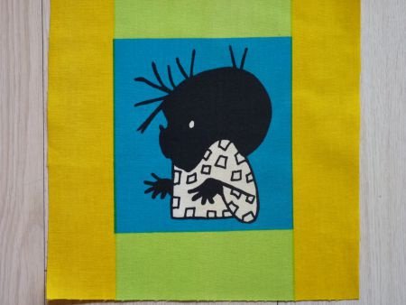 ** Quilt block / knutsellapje Jip & Janneke (BGG3) - 1