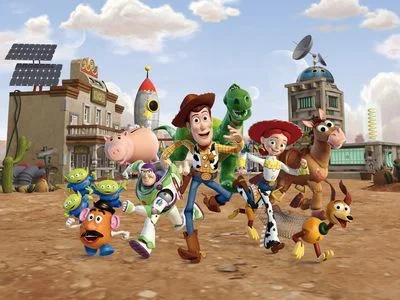 Toy Story Posterbehang Vlies Fotobehang Muurdeco4kids - 0