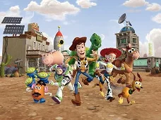 Toy Story Posterbehang Vlies Fotobehang Muurdeco4kids