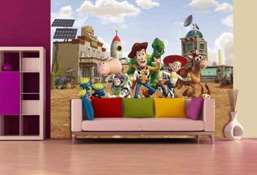 Toy Story Posterbehang Vlies Fotobehang Muurdeco4kids - 1