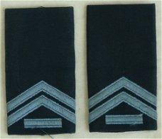 Rang Onderscheiding, DT, Blouse, Korporaal 1e Klasse, Koninklijke Luchtmacht, jaren'80/'90.(Nr.2)