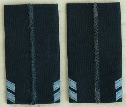 Rang Onderscheiding, DT, Blouse, Korporaal 1e Klasse, Koninklijke Luchtmacht, jaren'80/'90.(Nr.2) - 2