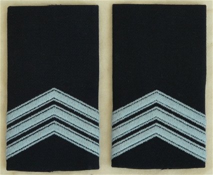 Rang Onderscheiding, DT, Blouse, Sergeant, Koninklijke Luchtmacht, jaren'80/'90.(Nr.1) - 1