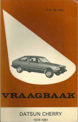 Vraagbaak Datsun cherry 1979-1981.
