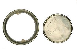 === Achter deksel pendule = oud === 22821