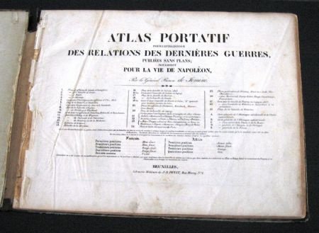 Atlas Portatif [circa1841] met 34 kaarten Napoleon 1803-14 - 3