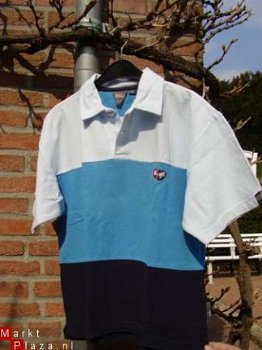 Rags jongens poloshirt blauw M=146-152 - 1