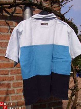 Rags jongens poloshirt blauw M=146-152 - 1