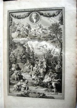 De Gedaant-wisselingen van P Ovidius Naso 1732 Groot formaat - 1