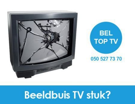 Voor al u beeldbuis tv reparaties naar Top Tv ! - 1