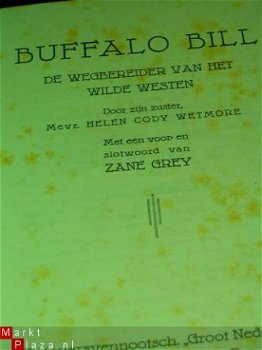 Oud Boek Buffalo Bill. door helen Cody Wetmore. - 2