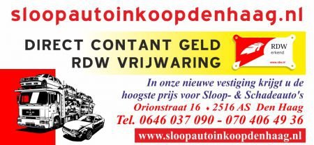 Sloopauto inkoop Den haag Smart Geel voor onderdelen - 1