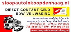 Sloopauto inkoop Den Haag Opel Astra Wagon 1.6-16V Club