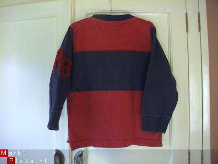 Red and Blu rood blauwe longsleeve met applicaties 92 - 1