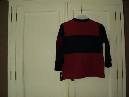 Red and Blu rood blauwe longsleeve met applicaties 92 - 1