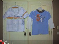 Blue Seven Kids longsleeve met blouse maat 92/98