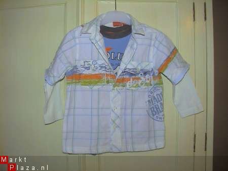 Blue Seven Kids longsleeve met blouse maat 92/98 - 6