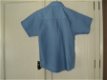 DKNY blauw zomer overhemdje maat 104/110 - 3 - Thumbnail