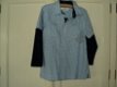Tom Tailor blauw wit geruite blouse maat 104/110 nieuw - 1 - Thumbnail