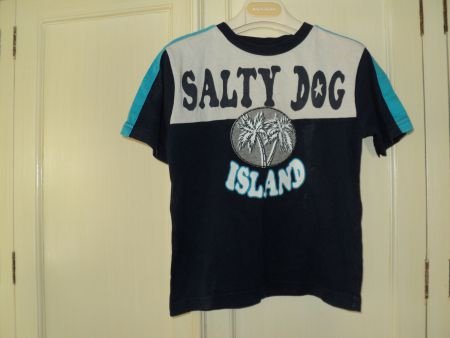 Salty Dog shirt met korte mouw maat 104 - 1