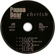 CD Single Pappa Bear Feat.  Van Der Toorn   Cherish