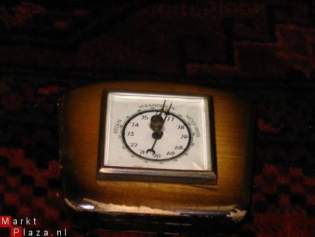 Oude barometer 8,5 x 9 cm. - 2