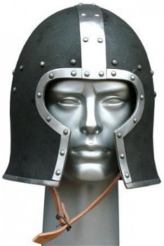 ridder helm, koning, sallet, pothelm, viking helm - 1