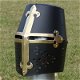 ridder helm, koning, sallet, pothelm, viking helm - 1 - Thumbnail