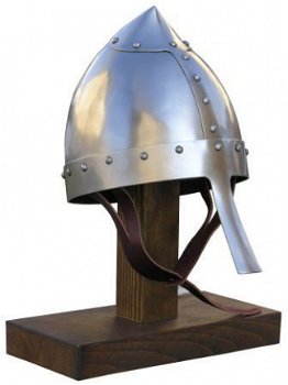 ridder helm, koning, sallet, pothelm, viking helm - 1