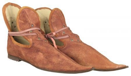 middeleeuwse schoenen, laarzen - 1