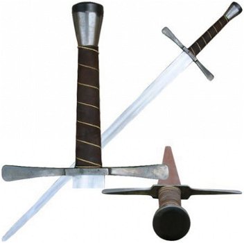 zwaard. zwaarden, bijl, boog, bogen, kruisboog - 1
