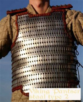 Viking, tuniek, pantser, lamellar, malien kolder - 1