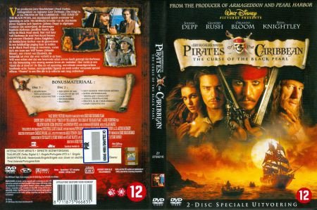 DVD Pirates of the Caribbean - The Curse of the Black Pearl - 1