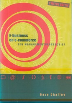 Dave Chaffey; E-business en e-commerce - 1