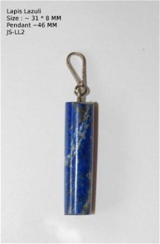 JS-LL2 Lapis Lazuli hangertje met Pyriet