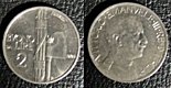 Italie 2 lire 1924 - 1 - Thumbnail