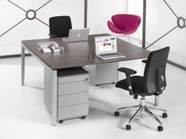 Bureau - vergadertafel Foxline 160x160 - 1