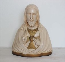 Borstbeeld Jezus - Heilig Hart VERKOCHT