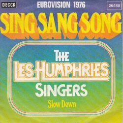 1976 GERMANY * LES HUMPHRIES SINGERS *SING SANG SONG * BELGIUM 7