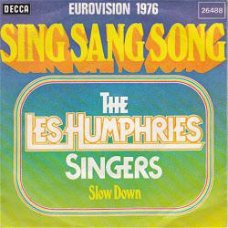 1976 GERMANY  * LES HUMPHRIES SINGERS *SING SANG SONG * BELGIUM 7"