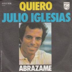 VINYLSINGLE * JULIO IGLESIAS * QUIERO * GERMANY 7