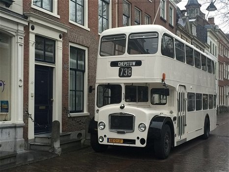 Trouwvervoer bussen, engelse dubbeldekker, amerik. schoolbus - 5