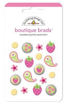NIEUW Brads Boutique Strawberry van Doodlebug Design